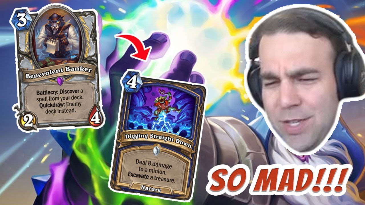 Double Banker Priest Makes People RAGE! - Hearthstone Arena - YouTube