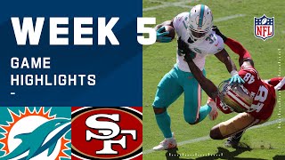 Dolphins vs. 49ers Week 5 Highlights | NFL 2020