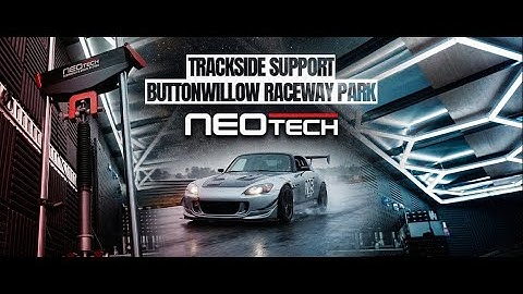 Onderhoud en ondersteuning van dempers langs het circuit op Buttonwillow Raceway Park | Neotech USA