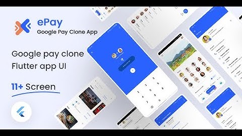 ePay | Free Google Pay Clone Flutter UI Kit | Iqonic Design