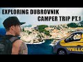 From Switzerland to Croatia with a camper van - Exploring Dubrovnik - Yellowcamper Trip Part 1