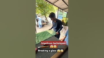 Breaking Glass Panel🔮: The Art of Glass Breaking!You Won