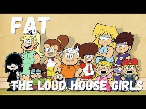 The Loud House Female Characters as Fat Parody