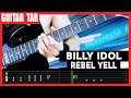 Billy idol rebel yell  cover dotti brothers  lesson  guitar tab