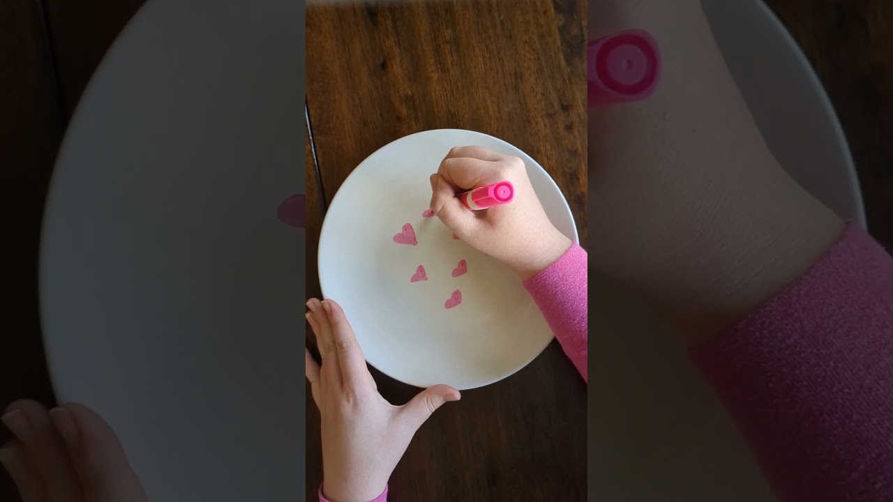 Floating Heart Experiment Valentines Day Edition!