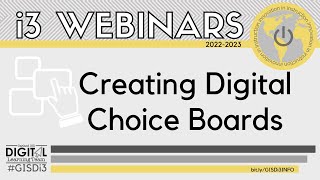 Creating Digital Choice Boards - Rachel Stewart