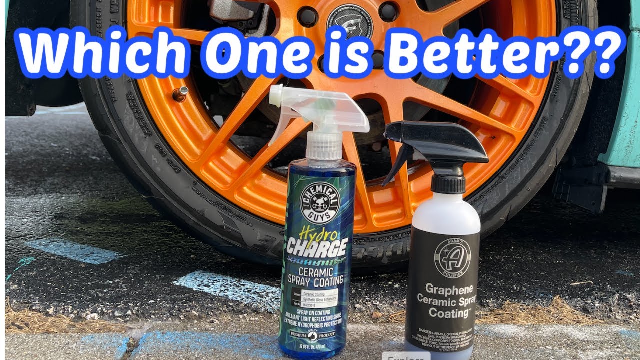 HOW TO CERAMIC COAT YOUR WHEELS CHEMICAL GUYS VS ADAMS POLISHING YouTube