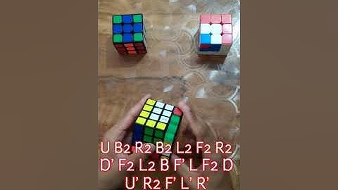 Gift Box Pattern In 4x4 Rubik