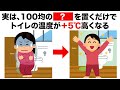 冬の寒いトイレを暖かくするライフハック雑学