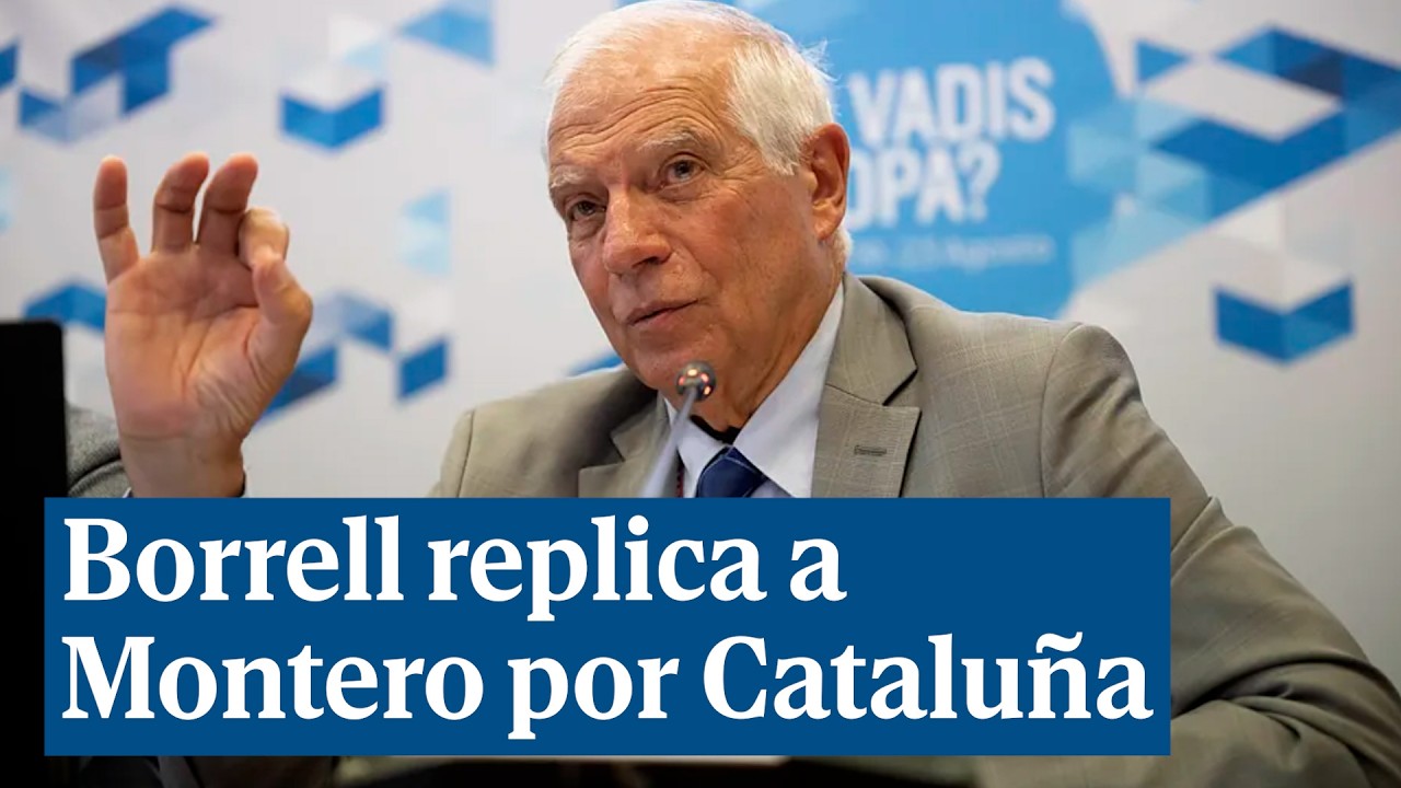 Borrell replica a Montero sobre el pacto fiscal acordado en Cataluña ...