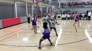 Ameerah Grant Highlight Video @ USJN Middle School League | Wisconsin Playground Elite Class of 2025