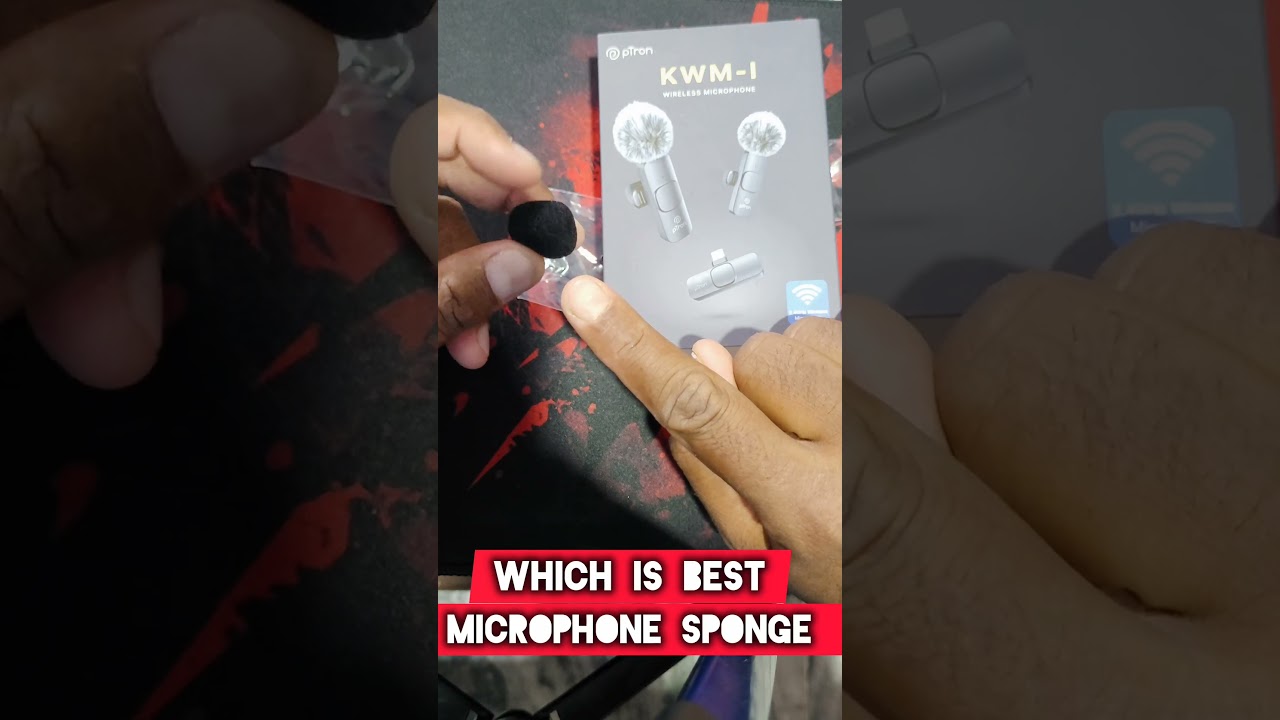 Microphone Wind Muff or Foam? | Indoor Tech Videos Best Option Telugu