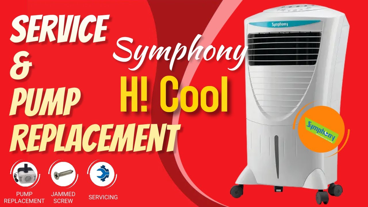 Symphony HiCool water cooler jammed 