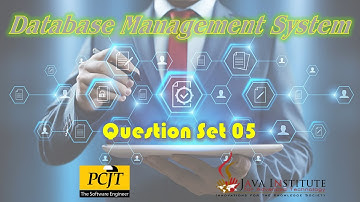 DBMS Question Set 05 | Java Institute | Rashintha Jerom