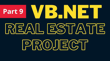 VB.Net Project Tutorial - Create a Real Estate Management System Project In VB.Net [ Part 9 ]