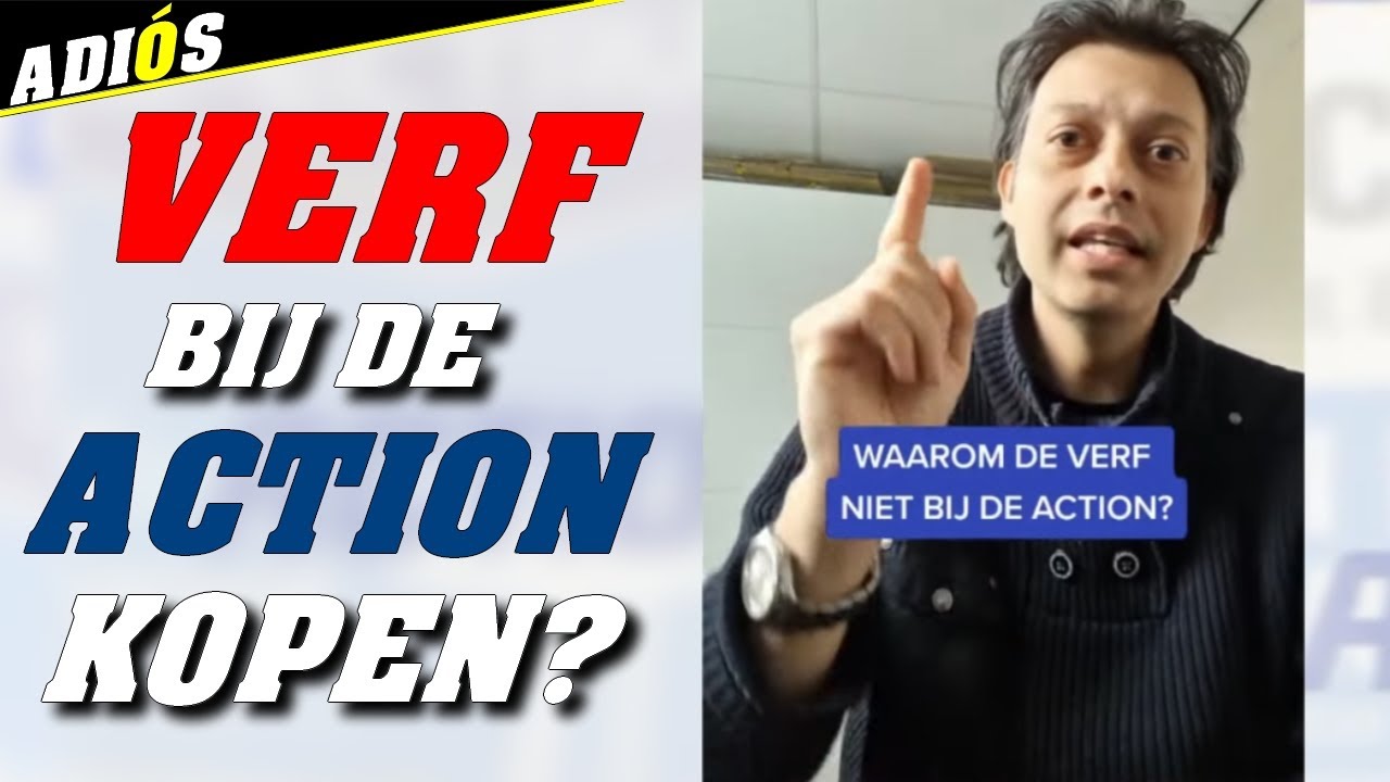 KAN JE DE VERF BIJ DE ACTION KOPEN? BEKIJK DAN EERST DIT!  Dit zit in de action verf!
