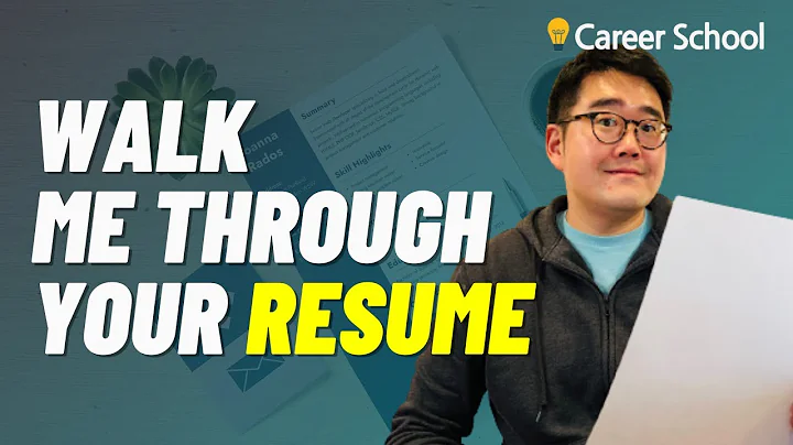 Walk Me Through Your Resume: Tips To Ace Your Interview