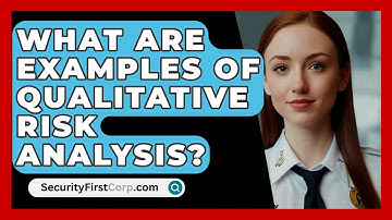 What Are Examples Of Qualitative Risk Analysis? - SecurityFirstCorp.com