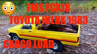 Load onboard - FMS FCX18 Toyota Hilux Pickup 1/18 Scale 4WD Crawler RTR screenshot 5