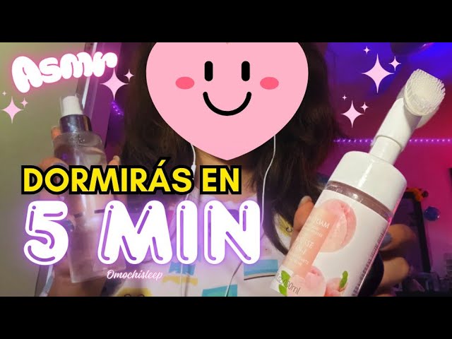 ASMR para DORMIR en 5 minutos o MENOS ✨️😴💤| Sonidos quisquillosos ✨️