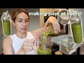 Making Juice at Home, Mini Tanning Routine & We Got a Coffee Table!