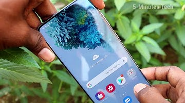 How to turn off auto screen rotation in Samsung Galaxy S20 Plus