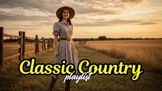 Greatest Ever Country Ballads Timeless Romantic Golden Era Playlist for Classic Country Music Fans