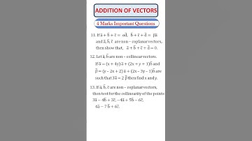 TS Inter|| Maths 1A Addition of Vectors SAQ