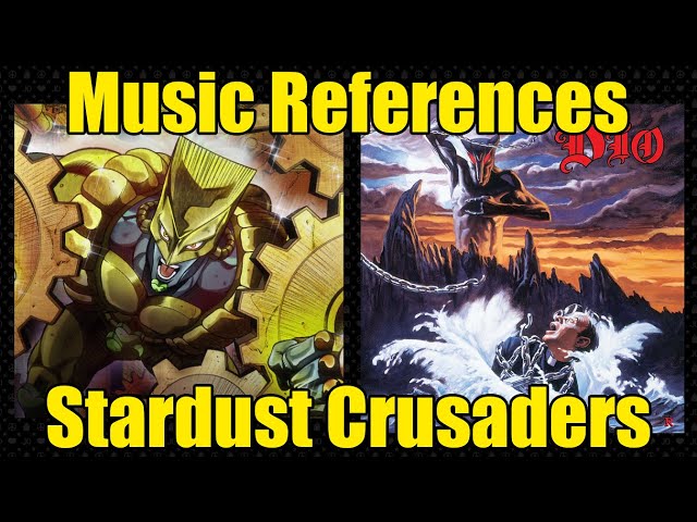 Every Music Reference in JoJo: Stardust Crusaders