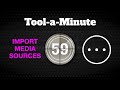 Tool a Minute: Import Media from Off-Device... Now you REALLY tell stories