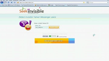 Yahoo messenger invisible detector