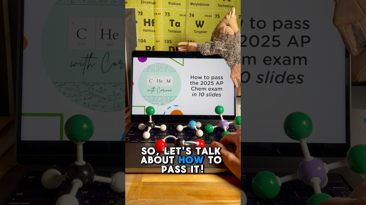 AP Chem exam tips for 2025 with 