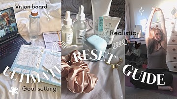 HOW TO MAKE 2023 YOUR BEST YEAR! | realistic "That Girl" routine | habits, goals and vision board |