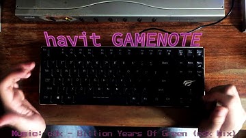MechaKeys - havit GAMENOTE Low-Profile Keyboard (HV-KB390L)