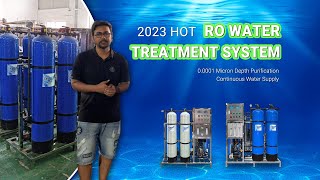 Unveiling Our 500 LPH RO Water Treatment System – 2023's Best!