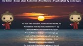 Post Malone Psycho Ft Ty Dolla Ign Clean Lyrics Youtube