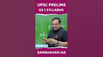 Kick start your UPSC Preparation from now!Join Sambhavam IAS. Download the app now! #UPSC #syllabus