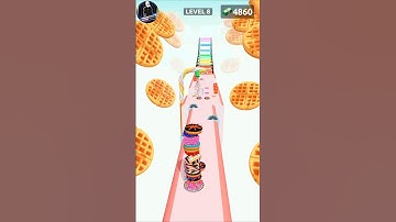 thand me icecream khana👻😂||Cake stack 3d level 8 gameplay🤓😅||#viral#shorts#challenge#gaming