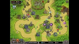 Kingdom Rush Endless, Gerald Lightseeker High Score 860K, no items, iPad version