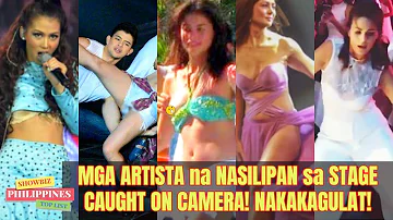 MGA ARTISTA NASILIPAN sa STAGE CAUGHT ON CAMERA! NAKAKAGULAT!