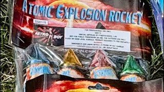 Atomic Explosion Rocket - Astro Boy