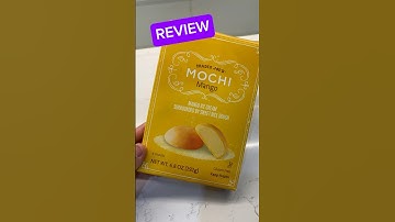 Trader Joe’s Mango Mochi REVIEW 🥭