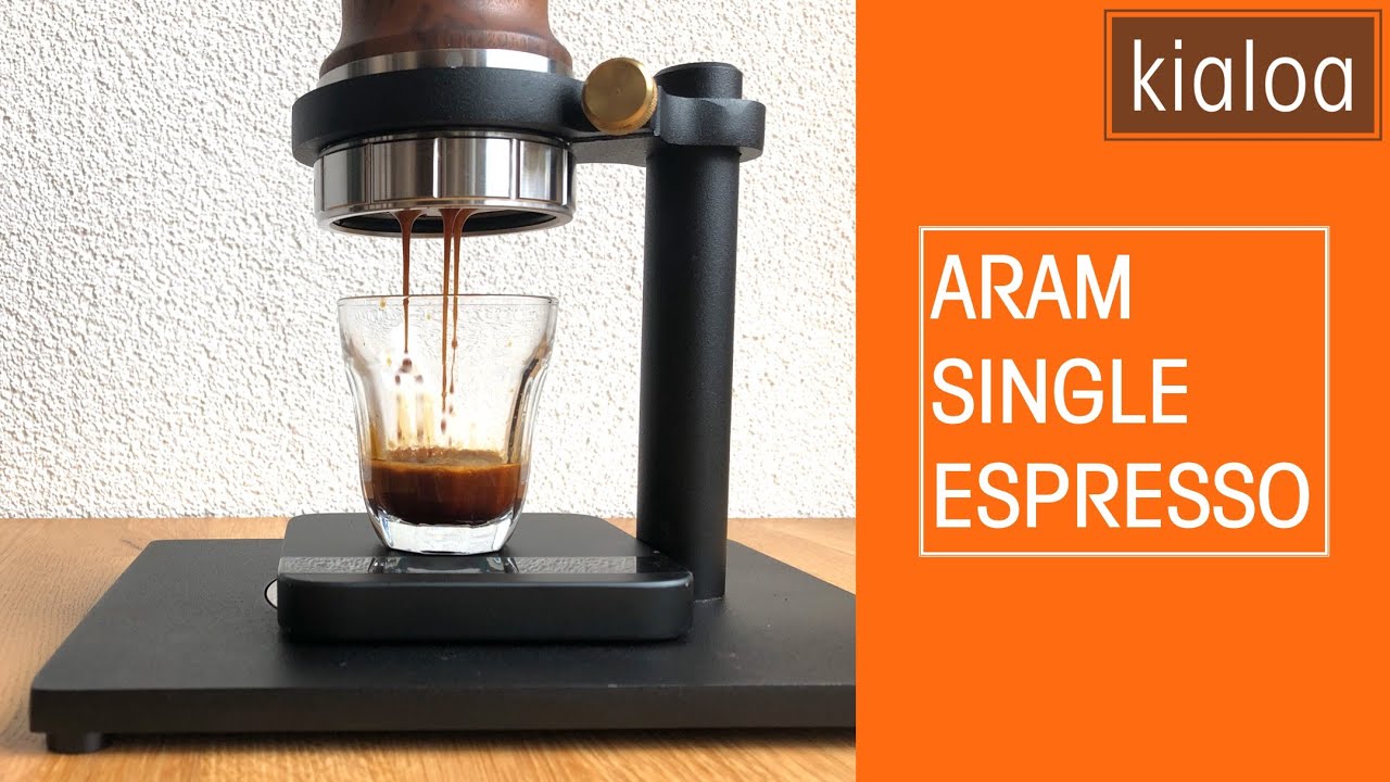 ARAM Manual Espresso Maker+ Steel Support — Loewen META trading GmbH