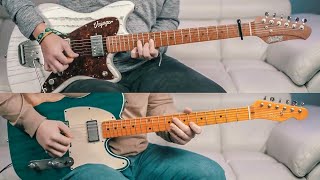 Video thumbnail of "I Surrender // Hillsong United // Electric Guitar // Key of F"