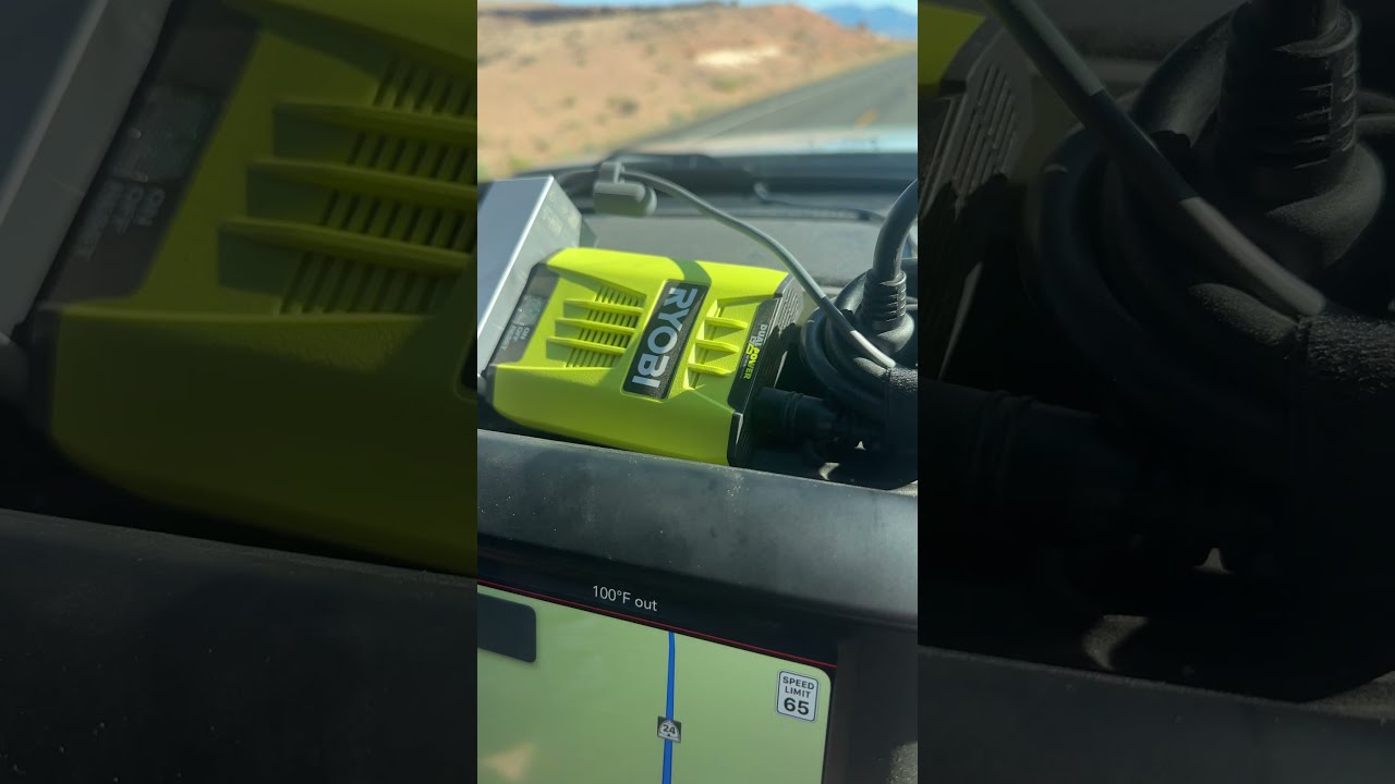 Ryobi Dual Power 12v Powers Starlink Internet