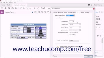 Acrobat Pro DC- Validate Properties of Form Fields - Adobe Acrobat Pro DC Training Tutorial Course