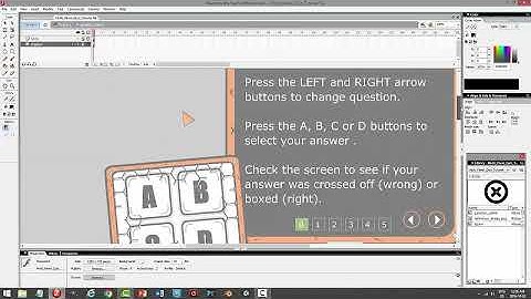 Tutorial: Create a Multi-Panel Quiz in Flash