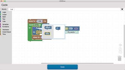 Add Else to an If Statement in Blockly Code SPARKvue