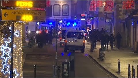At least two dead and several injured in Strasbourg shooting