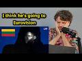 My Reaction To Lion Ceccah Sólo Quiero Más EUROVIZIJA LT 2026 My Reaction To Lion Ceccah Sólo Quiero Más EUROVIZIJA LT 2026
